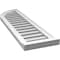 Ekena Millwork Quarter Round Top Left Surface Mount PVC Gable Vent w/ 2"W x 2"P Brickmould Sill Frame, 12"W x 42"H GVPQL12X4203SF - alternate 4